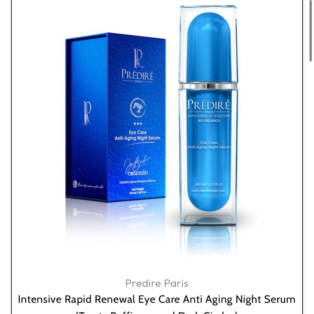 Blue Eye Care Anti-Aging Night Serum